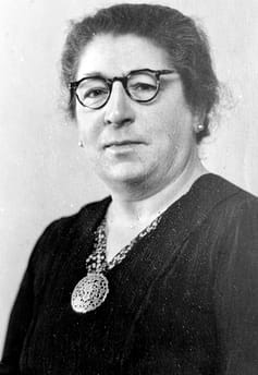 Oma Sara Frankfort, de moeder van Niesje Coster