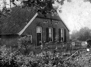 boerderij van Jan Willem en Berendina Hoftijzer, ’t Heggeltje in Barlo (gemeente Aalten) waar Wim was ondergedoken