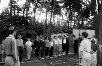 Bne Akiwa, zomerkamp Eerbeek, 1958