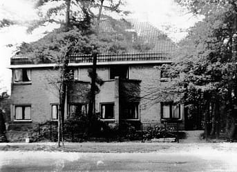 Het huis aan Hoog Kanje 5. Beeld: Joodse onderduikers in Zeist