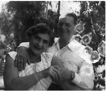 Gustav en Anna Fany in Jeruzalem