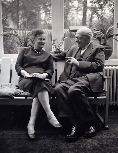 Het echtpaar Banens in april 1947. Beeld: Joodse onderduikers in Zeist