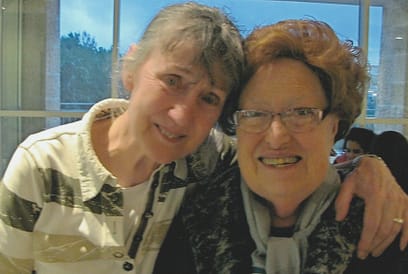 Truus en Rachel in Israël, 1992