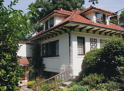 Het huis van Ed en Carla in Hastings-on-Hudson, New York. Beeld: USHMM