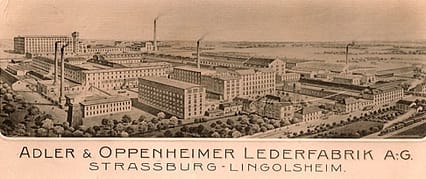 Lederfabriek Adler & Oppenheimer, Straatsburg