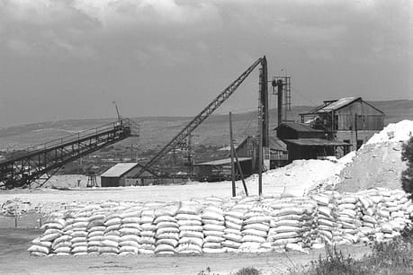 Mechel Jamenfeld Salit zoutfabriek in Atlit. Beeld: GPO/Moshe Milner