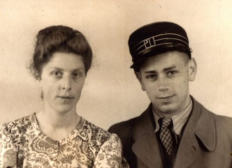 Mirjam and Menachem, 1943. Beeld: Yad Vashem