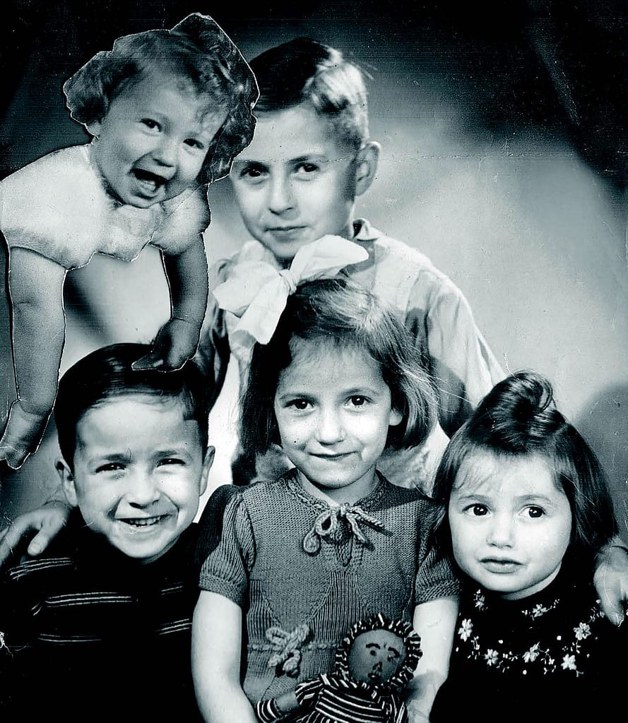 Baby Henriette Jehudith, Joseef, Salomon, Riwka en Elisjewa