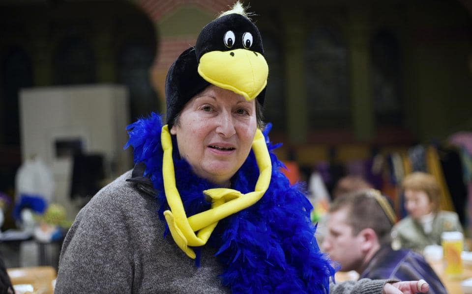 Ruth tijdens Poerim. Foto: Robert Mulder